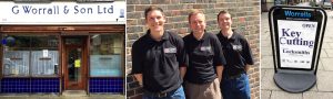 Contact the professional locksmiths at G Worrall & Son